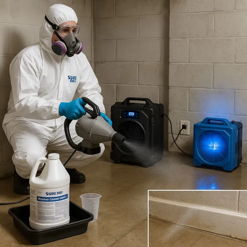 Sanitization and Odor Removal process in Warren County, IN